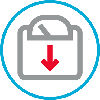 Weight management icon